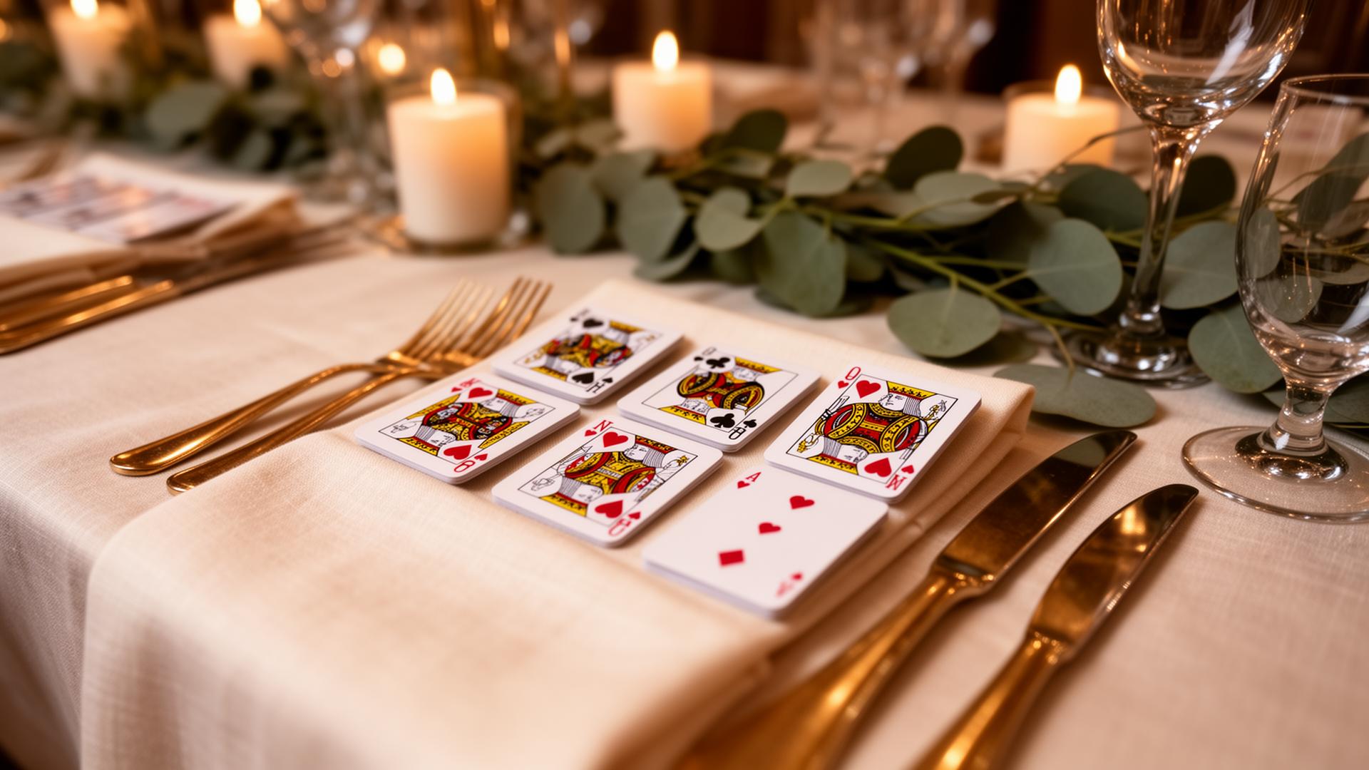 Custom Playing Cards for Wedding Favors: Sizes, Quantities, Timeline