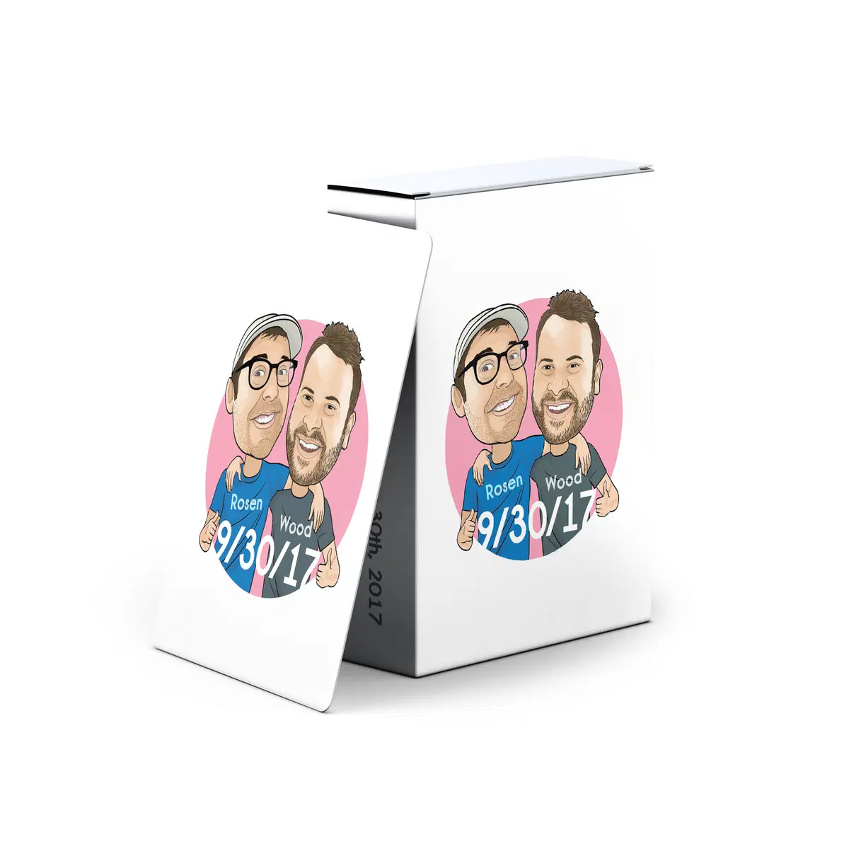 Couples & wedding planners — real Mr. Playing Card customer deck