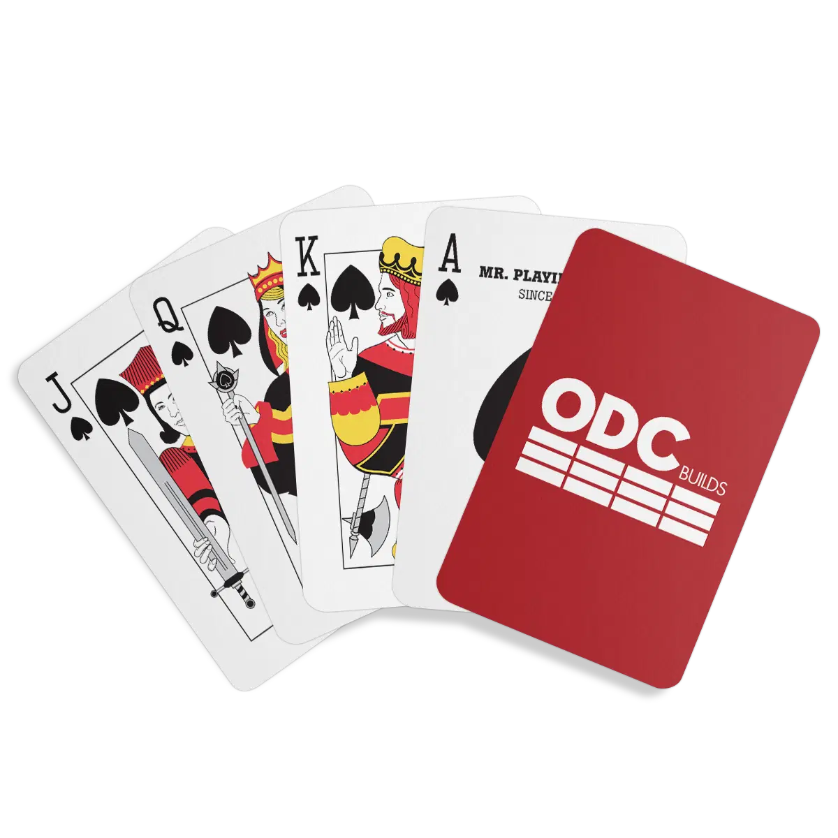Golf Tournaments & Country Clubs — real Mr. Playing Card customer deck