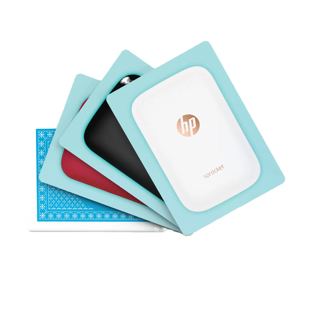 HP Sprocket campaign card backs