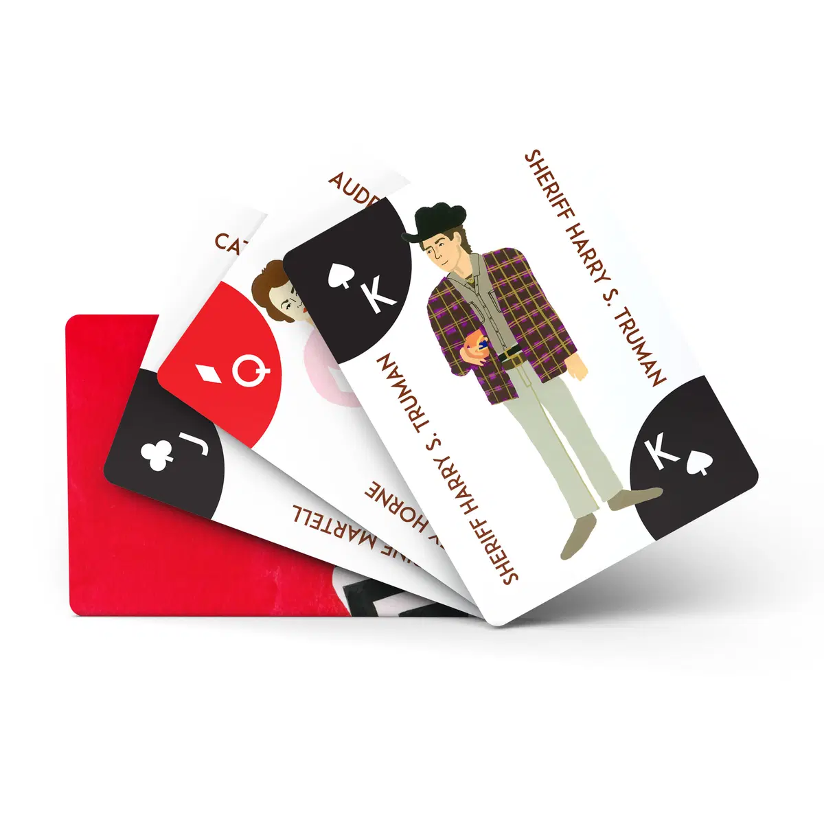 Custom suit symbol editorial deck
