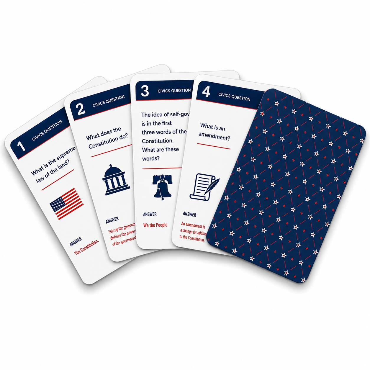 Custom Educational Cards product