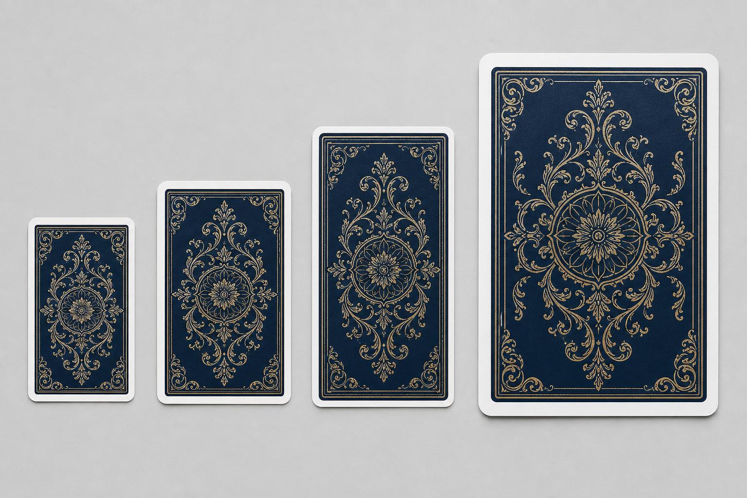 Playing Card Sizes: The Complete Guide (Poker, Bridge, Tarot, Jumbo)